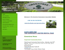 Tablet Screenshot of greentreehoa.com